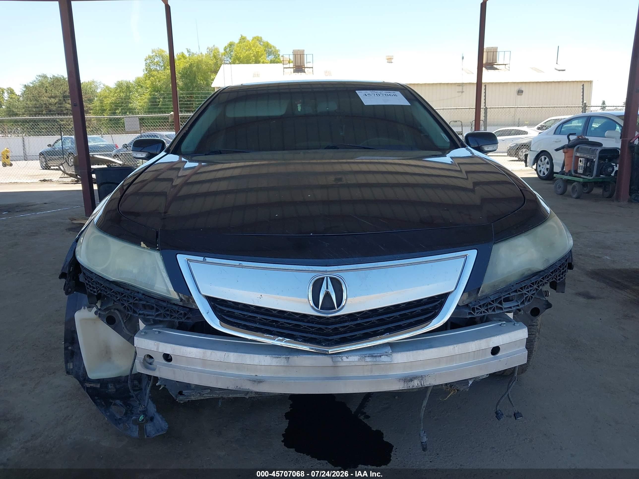 2012 Acura Tl 3.5 Black vin: 19UUA8F53CA017651