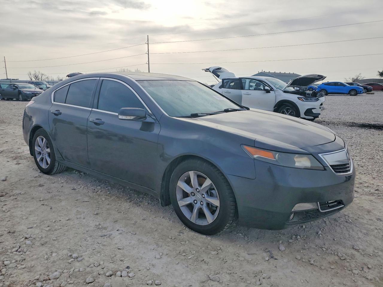 2012 Acura Tl Gray vin: 19UUA8F53CA024423
