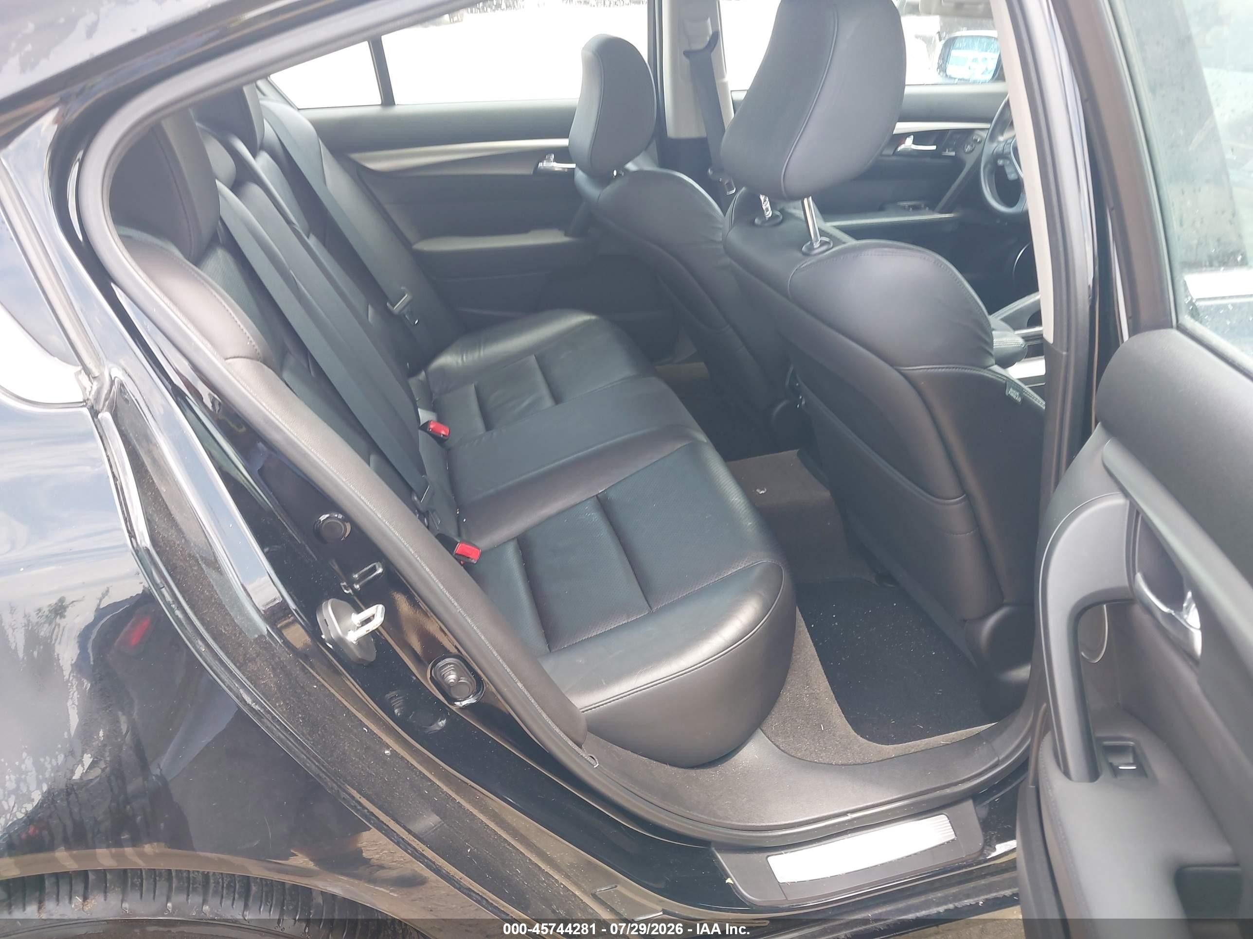 2012 Acura Tl 3.5 Черный vin: 19UUA8F53CA030674