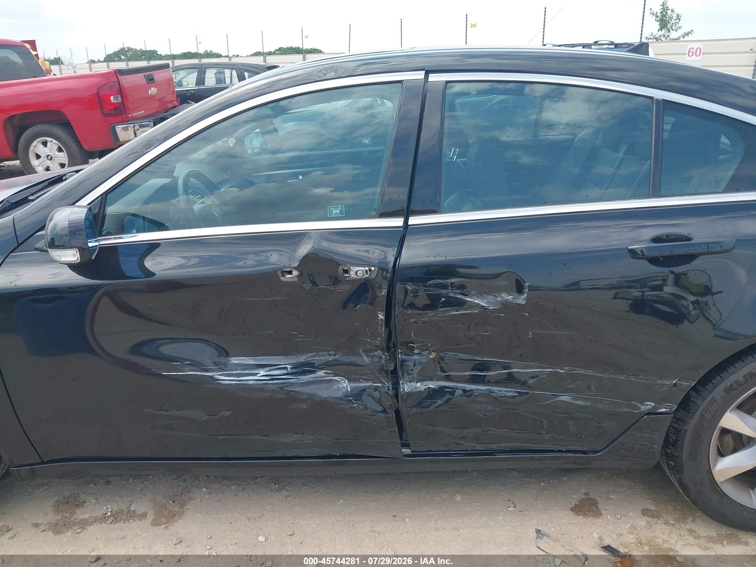 2012 Acura Tl 3.5 Черный vin: 19UUA8F53CA030674