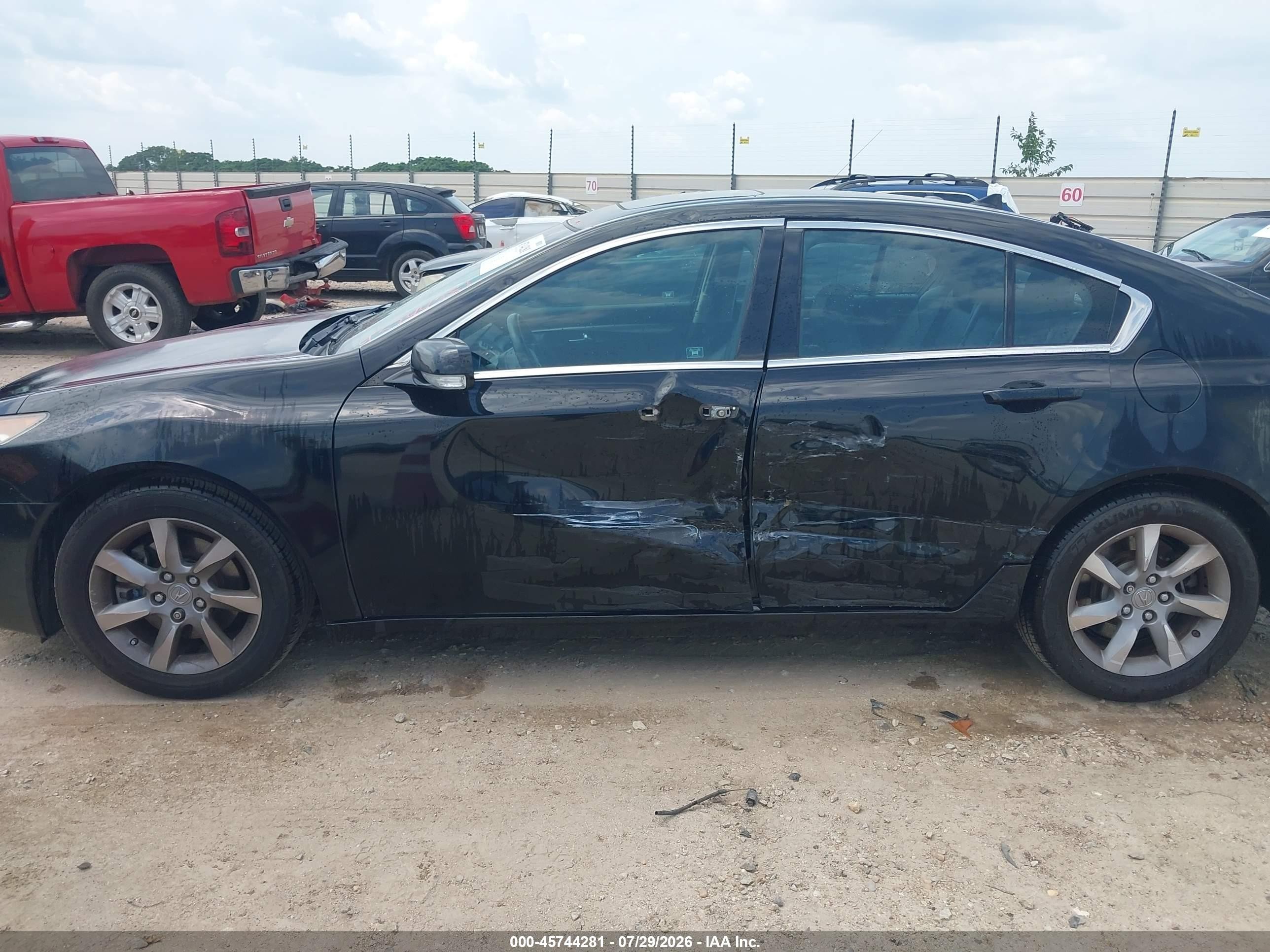2012 Acura Tl 3.5 Черный vin: 19UUA8F53CA030674