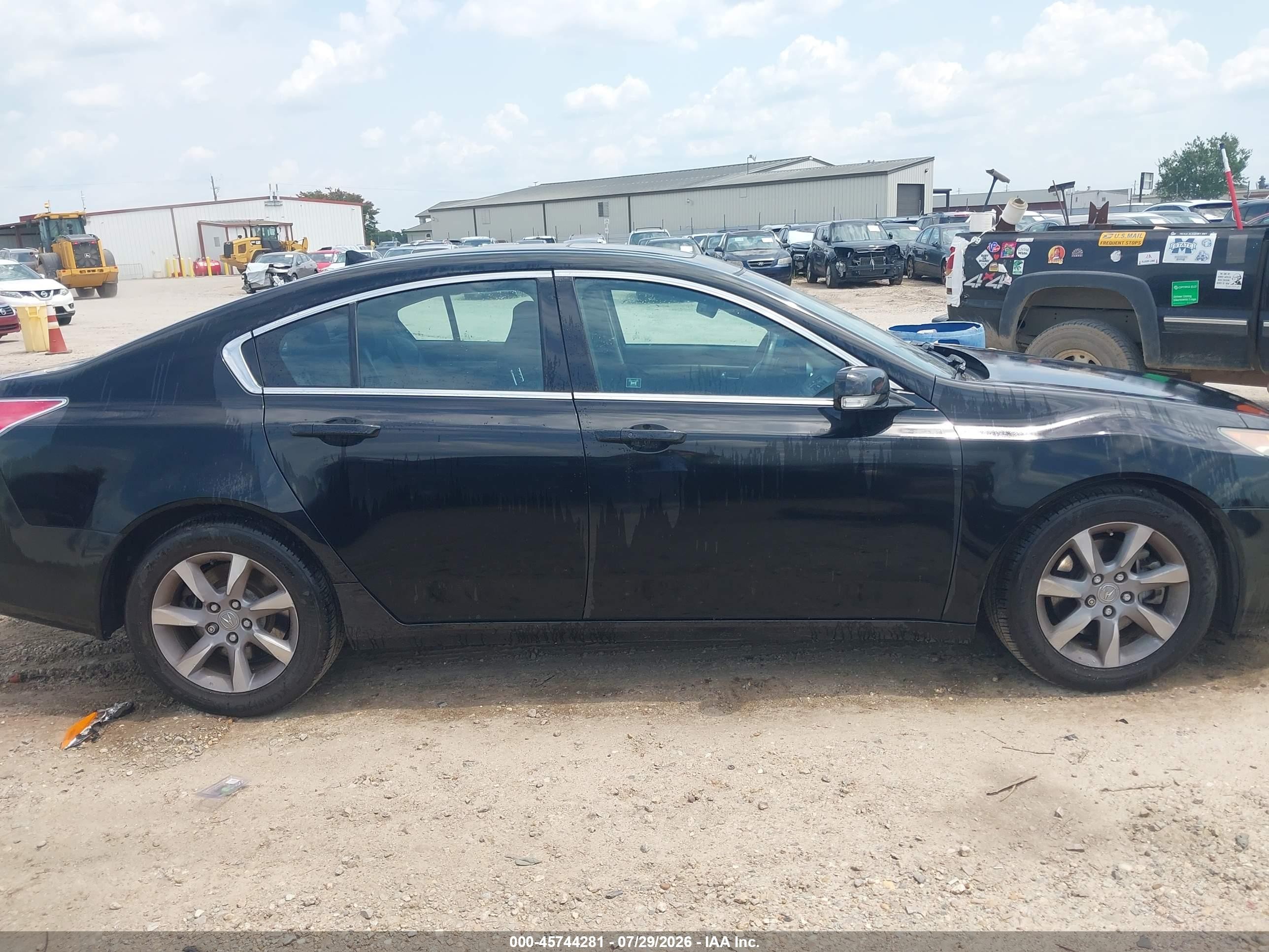 2012 Acura Tl 3.5 Черный vin: 19UUA8F53CA030674