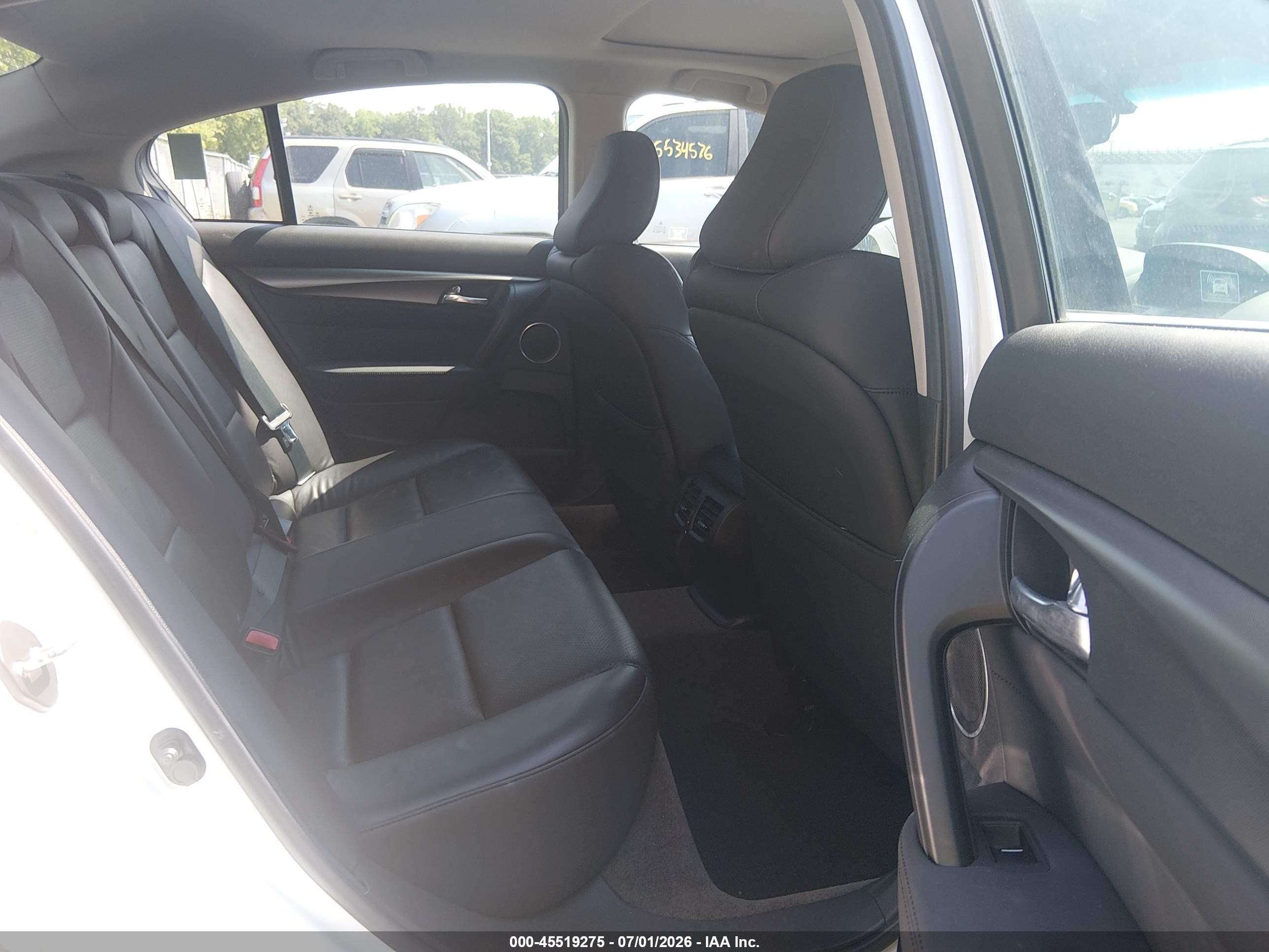 2012 Acura Tl 3.5 White vin: 19UUA8F53CA036362