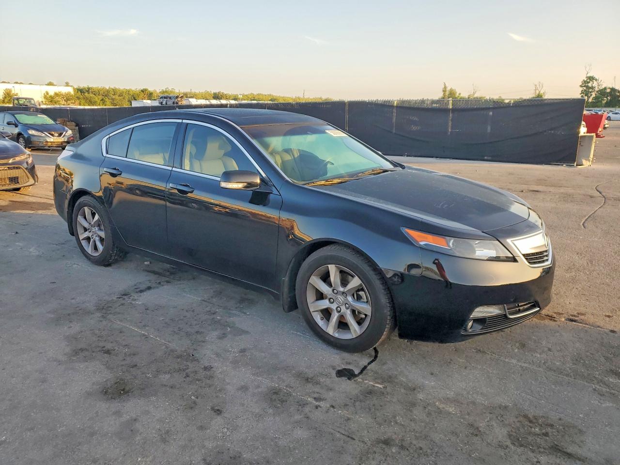 2012 Acura Tl Черный vin: 19UUA8F53CA036846