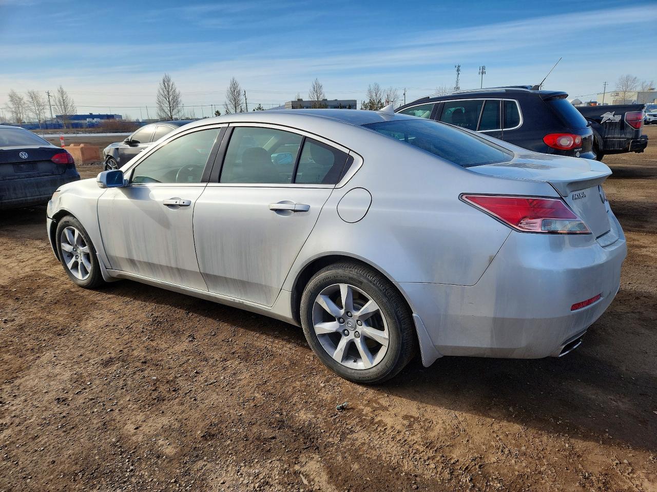 2012 Acura Tl Silver vin: 19UUA8F53CA800582