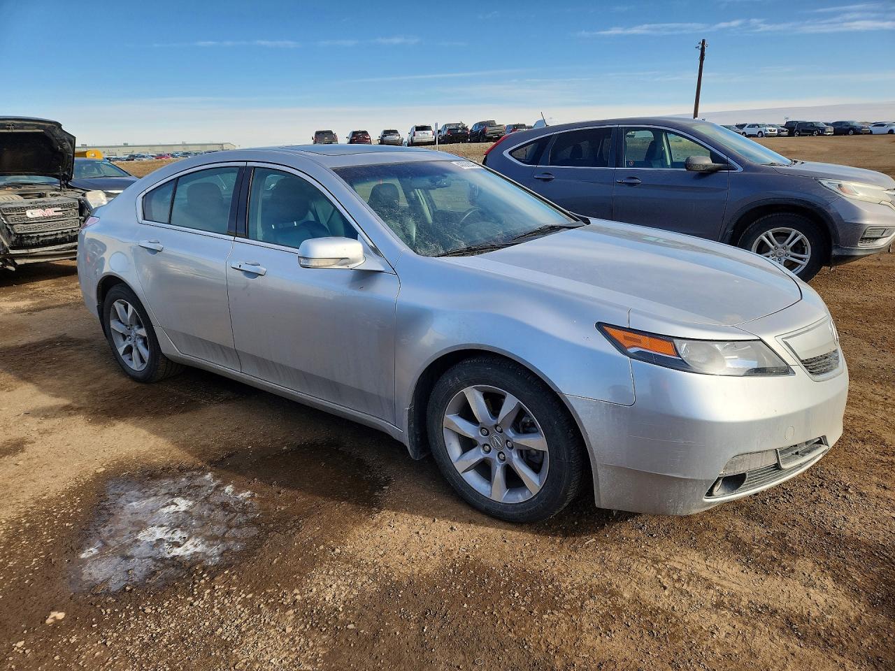 2012 Acura Tl Silver vin: 19UUA8F53CA800582