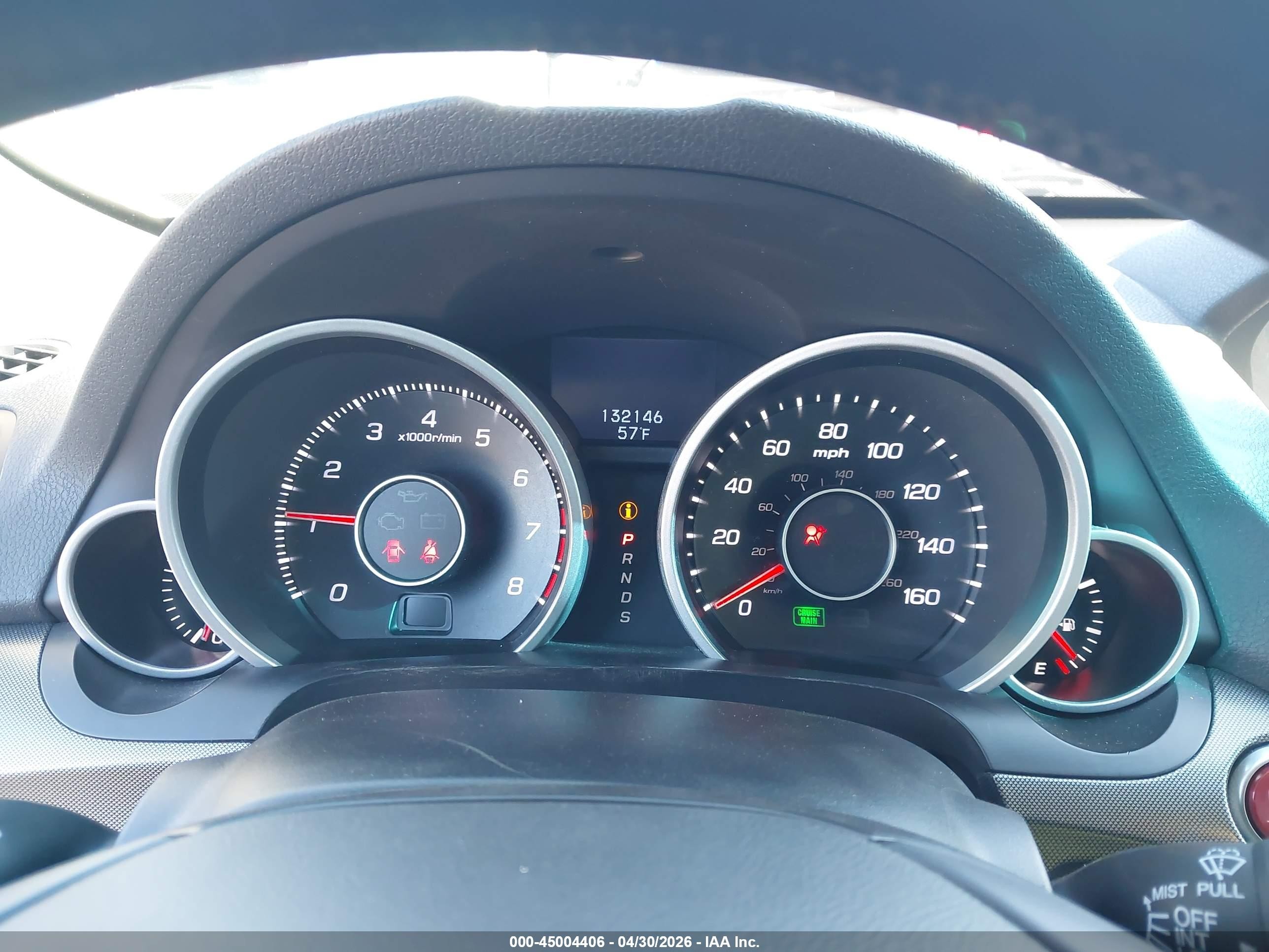 2013 Acura Tl 3.5 White vin: 19UUA8F53DA010894