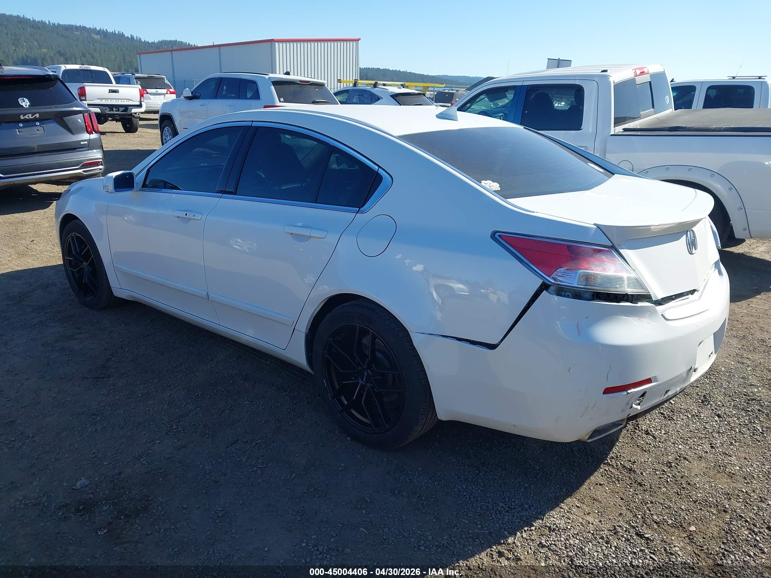 2013 Acura Tl 3.5 White vin: 19UUA8F53DA010894