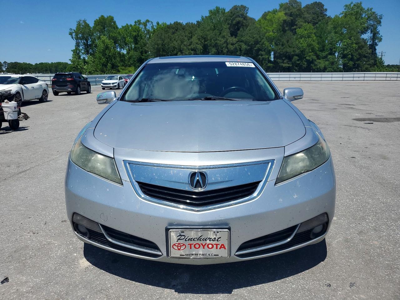2013 Acura Tl Tech Silver vin: 19UUA8F53DA014170