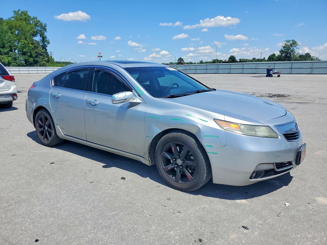 2013 Acura Tl Tech Silver vin: 19UUA8F53DA014170