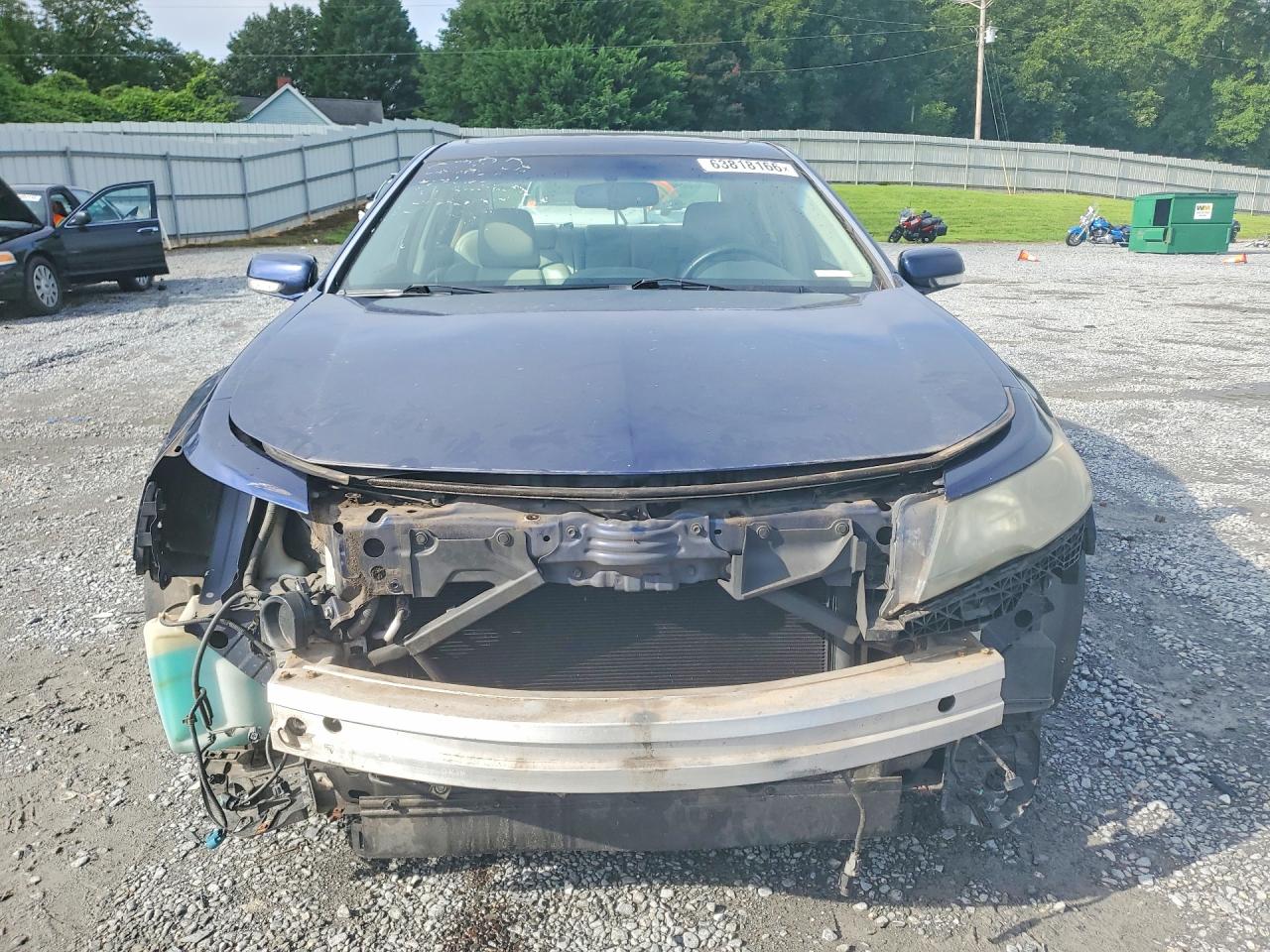 2013 Acura Tl Tech Синий vin: 19UUA8F53DA015450