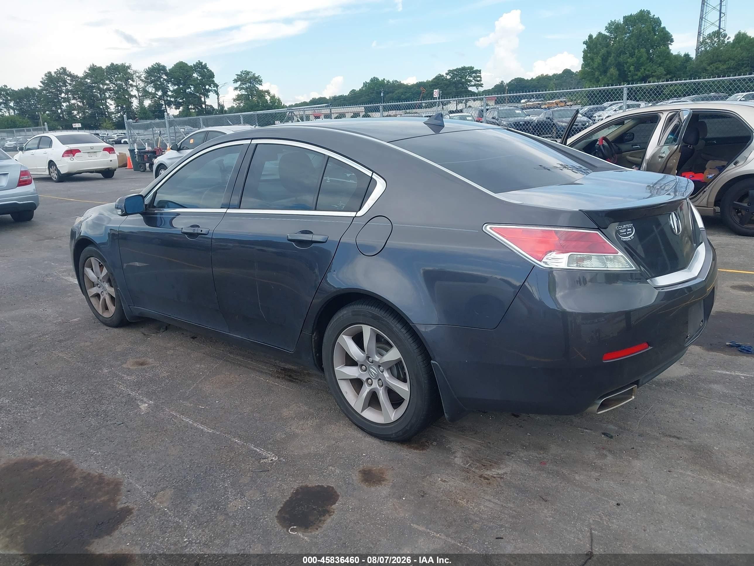 2014 Acura Tl 3.5 Gray vin: 19UUA8F53EA005633