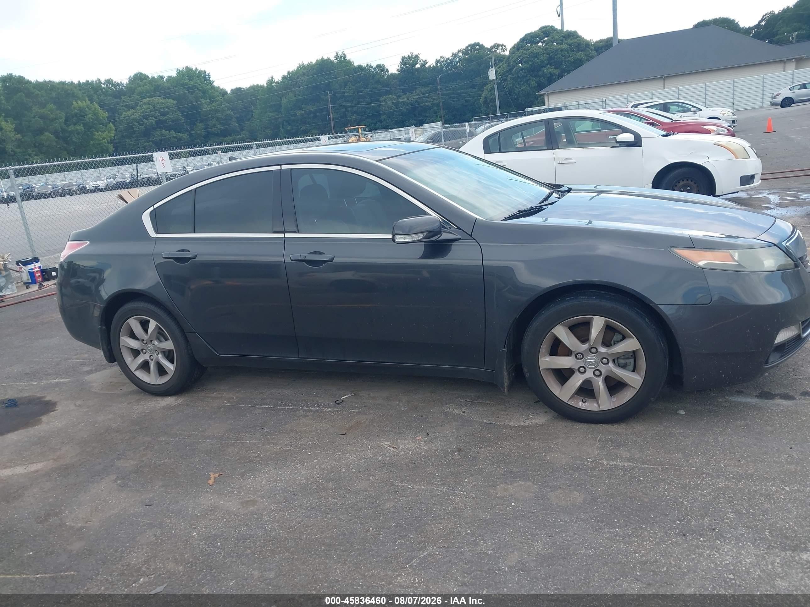 2014 Acura Tl 3.5 Gray vin: 19UUA8F53EA005633
