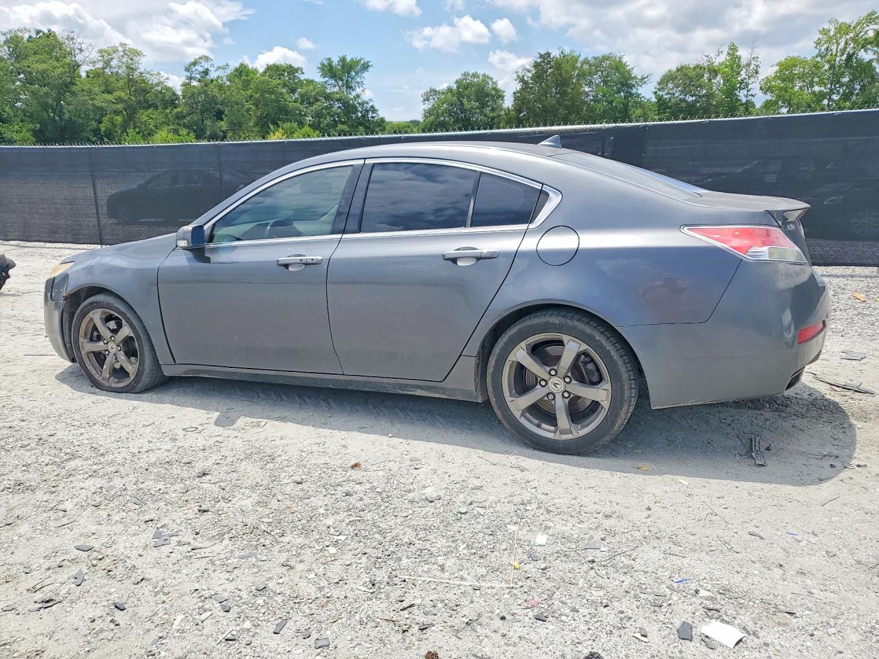 2010 Acura Tl Gray vin: 19UUA8F54AA012505