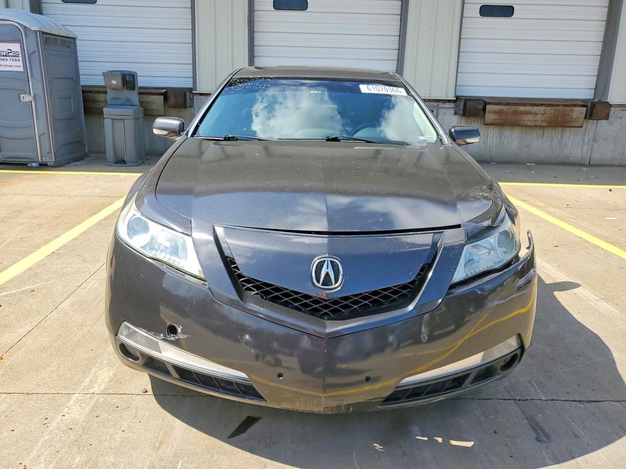 2010 Acura Tl Charcoal vin: 19UUA8F54AA022564