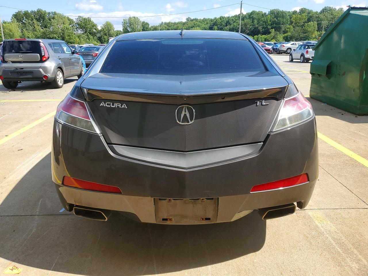 2010 Acura Tl Charcoal vin: 19UUA8F54AA022564