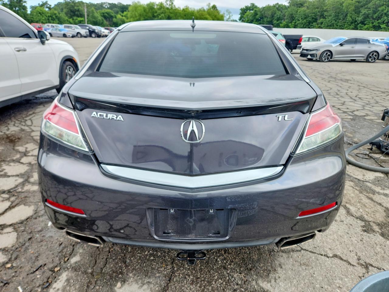 2012 Acura Tl Charcoal vin: 19UUA8F54CA033082