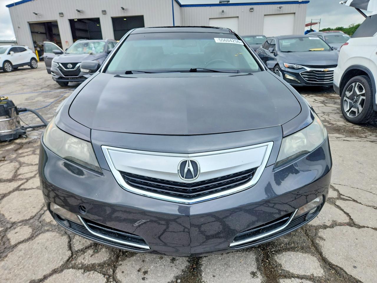 2012 Acura Tl Charcoal vin: 19UUA8F54CA033082