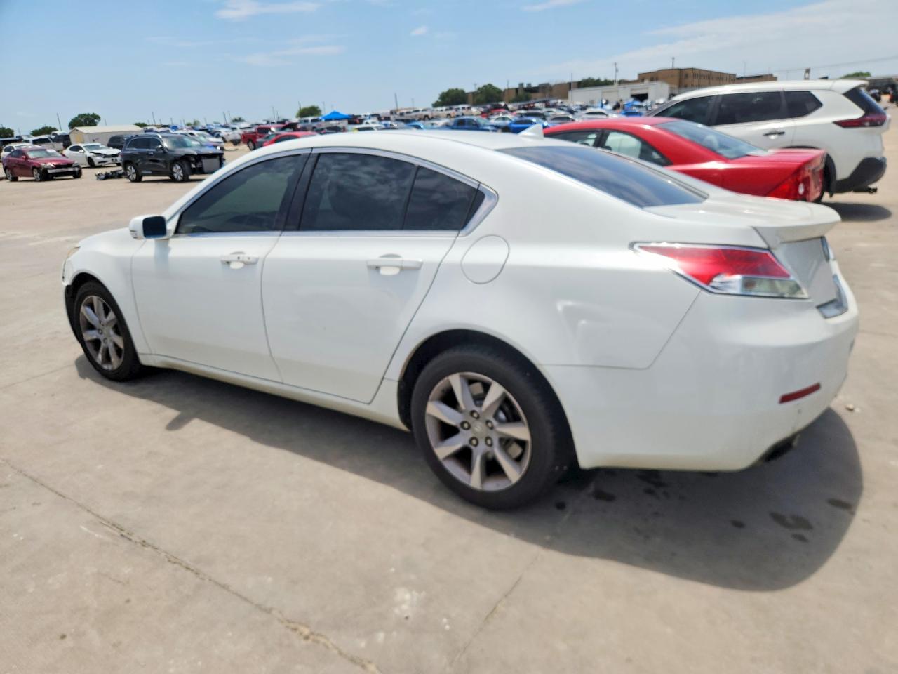 2013 Acura Tl Tech White vin: 19UUA8F54DA006725