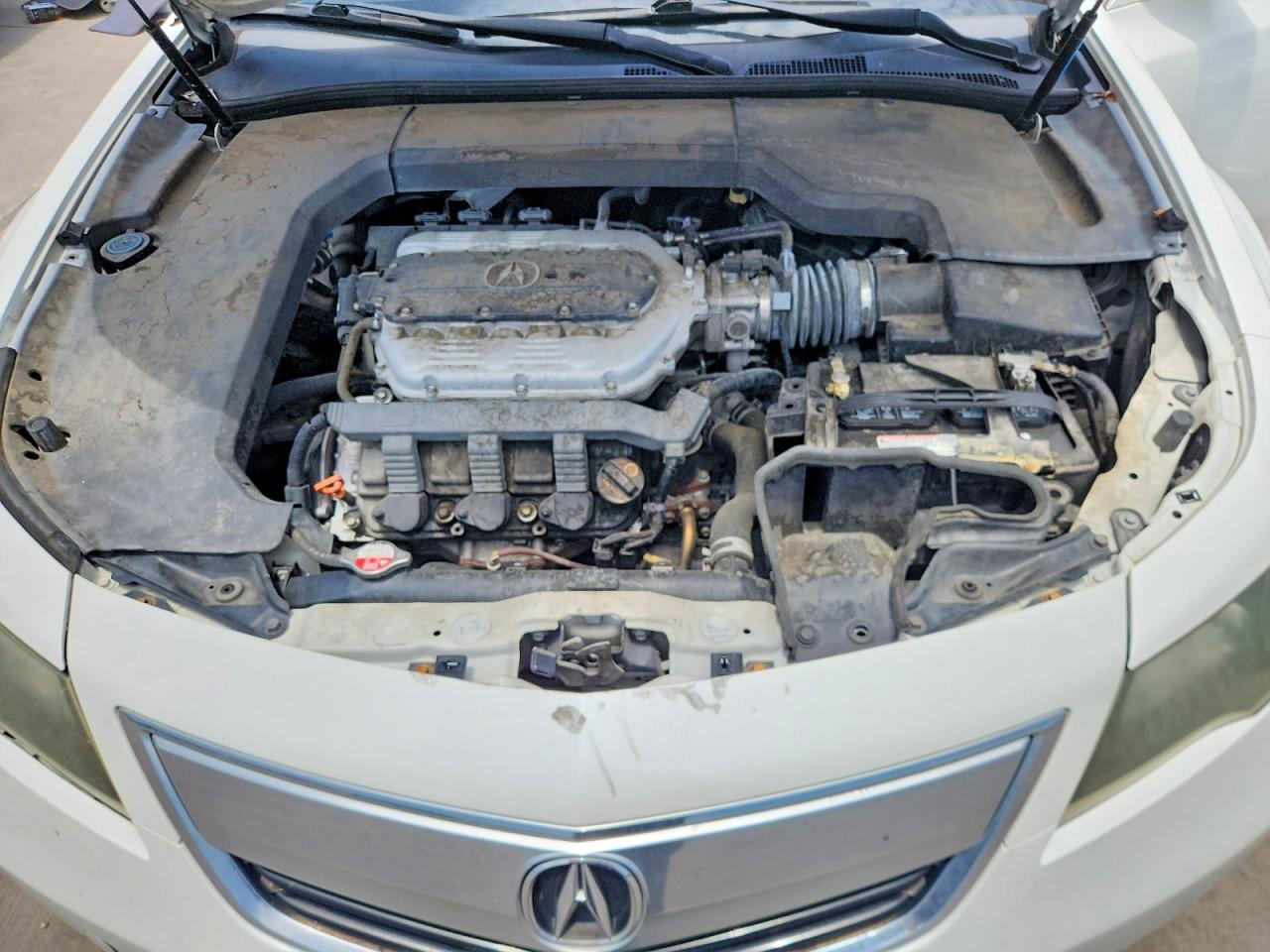 2013 Acura Tl Tech White vin: 19UUA8F54DA006725