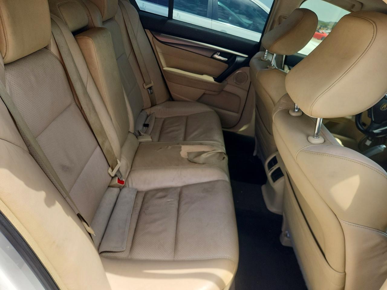 2013 Acura Tl Tech White vin: 19UUA8F54DA006725