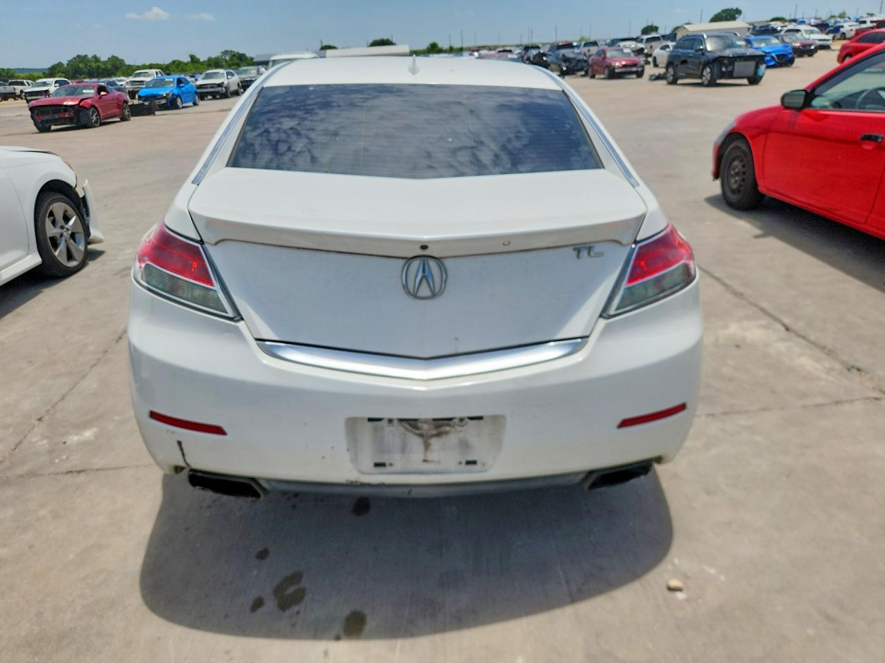 2013 Acura Tl Tech White vin: 19UUA8F54DA006725