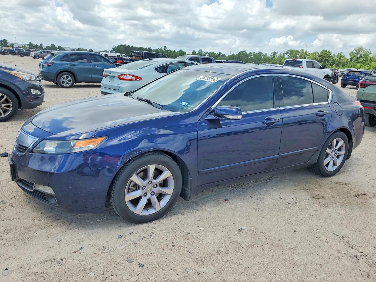 2013 Acura Tl Tech Blue vin: 19UUA8F54DA015425