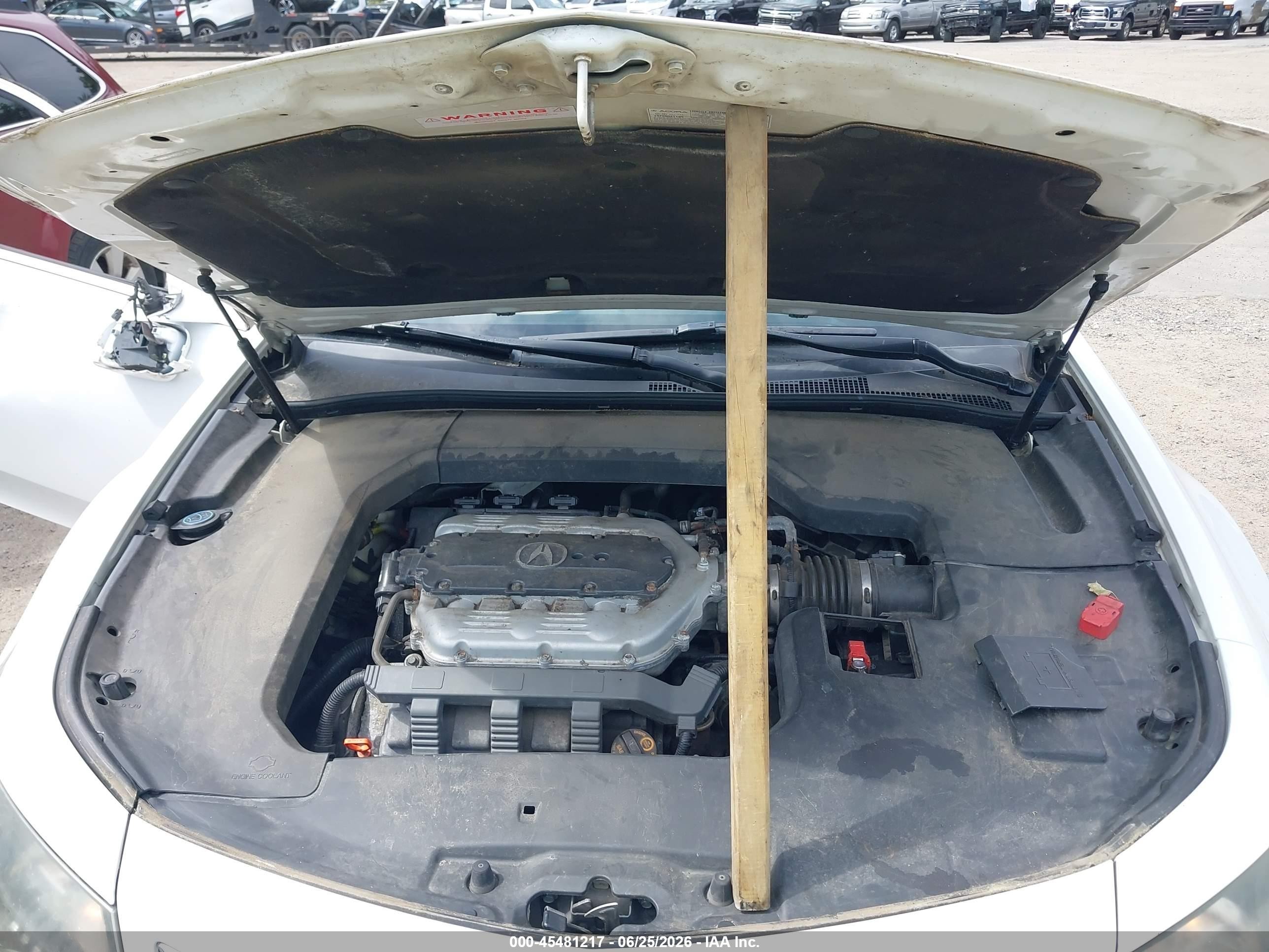 2013 Acura Tl 3.5 White vin: 19UUA8F54DA017255
