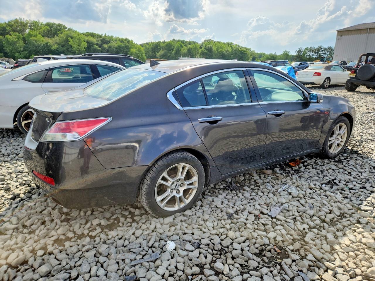 2010 Acura Tl Gray vin: 19UUA8F55AA003442