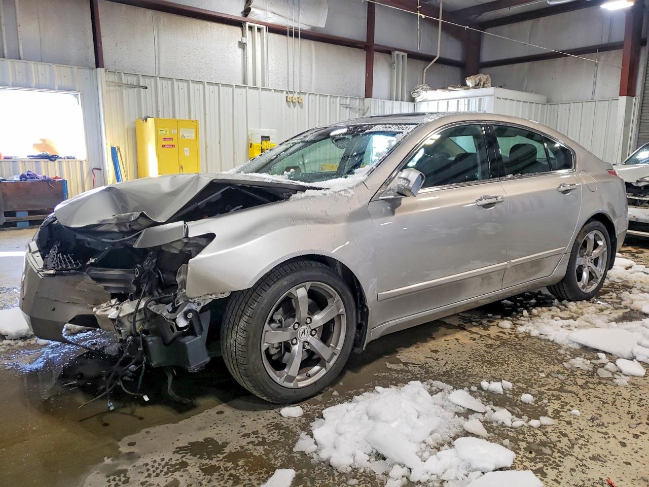 2010 Acura Tl Silver vin: 19UUA8F55AA009189