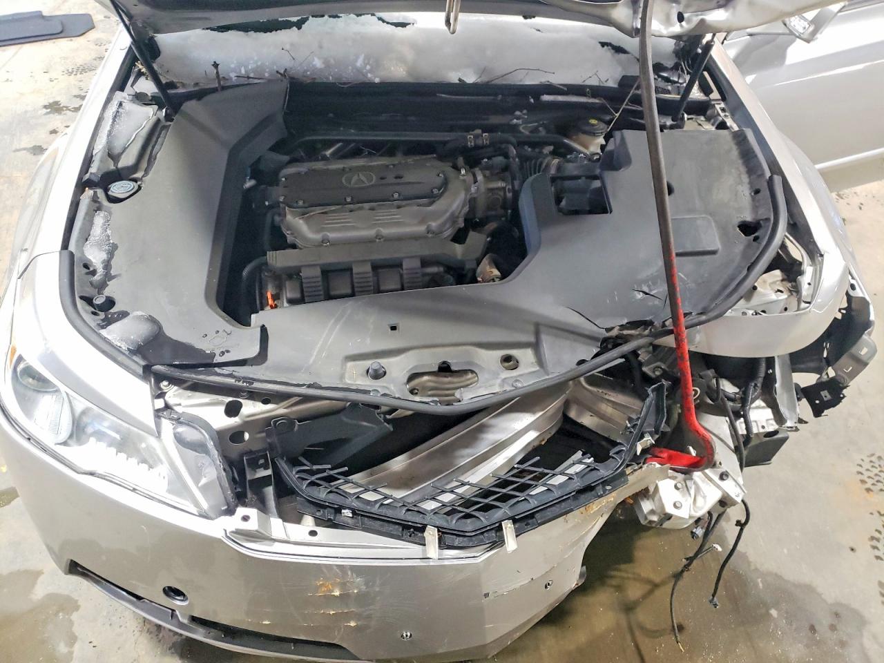 2010 Acura Tl Silver vin: 19UUA8F55AA009189