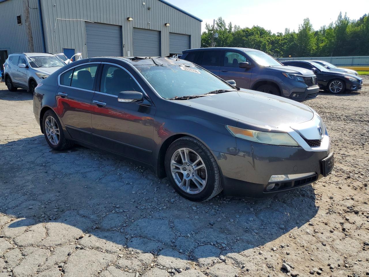 2010 Acura Tl Charcoal vin: 19UUA8F55AA010715