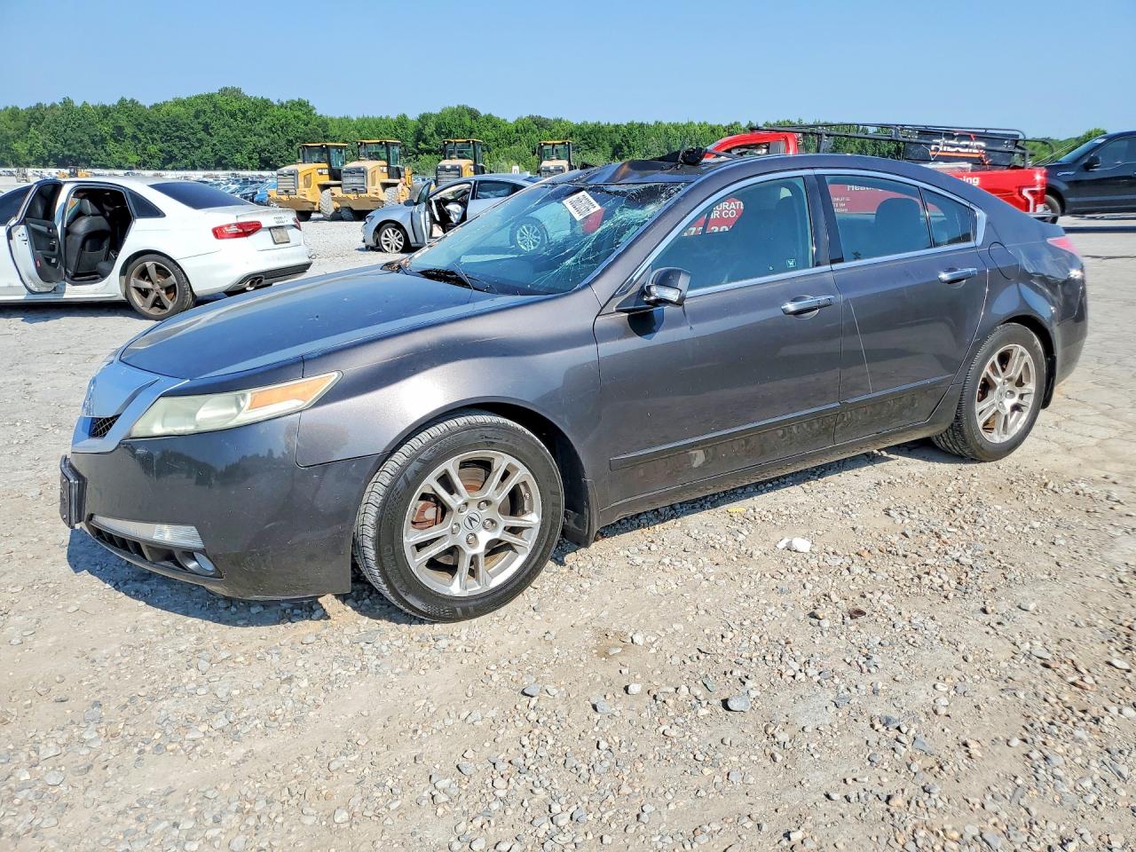 2010 Acura Tl Charcoal vin: 19UUA8F55AA010715