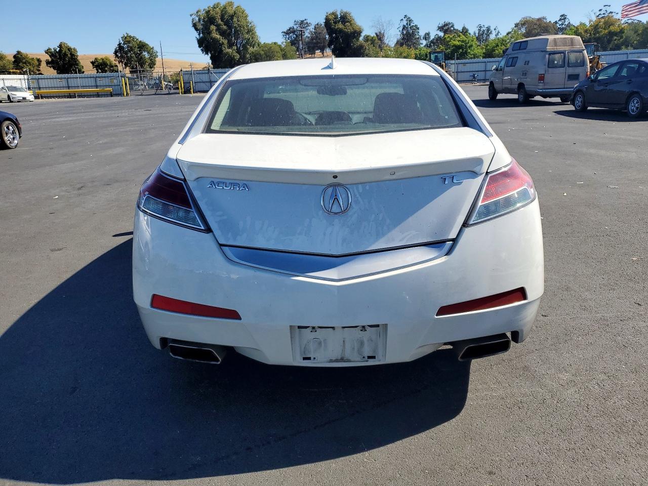 2011 Acura Tl White vin: 19UUA8F55BA004821