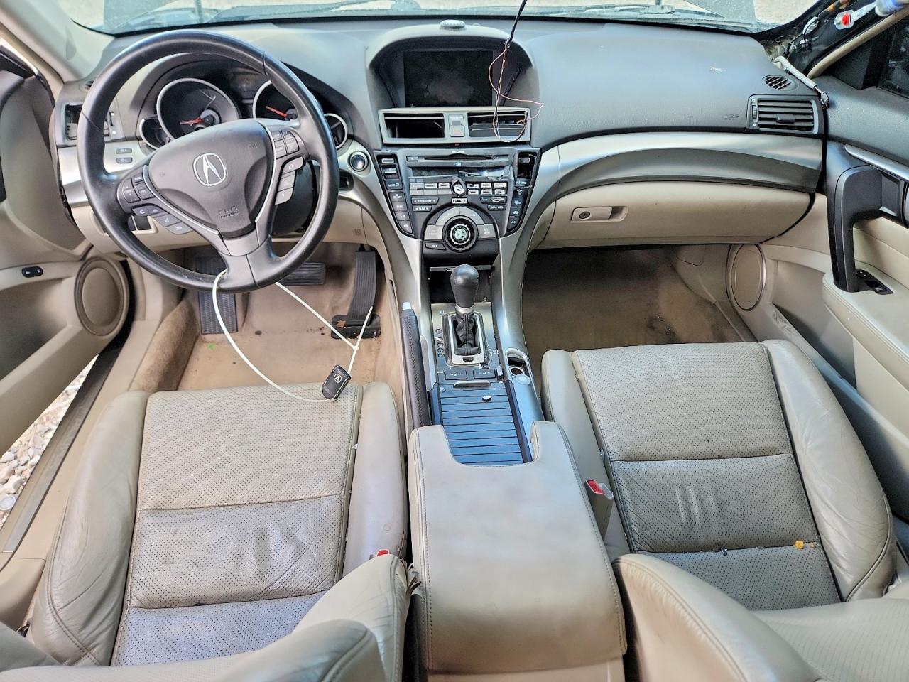 2011 Acura Tl Черный vin: 19UUA8F55BA008576