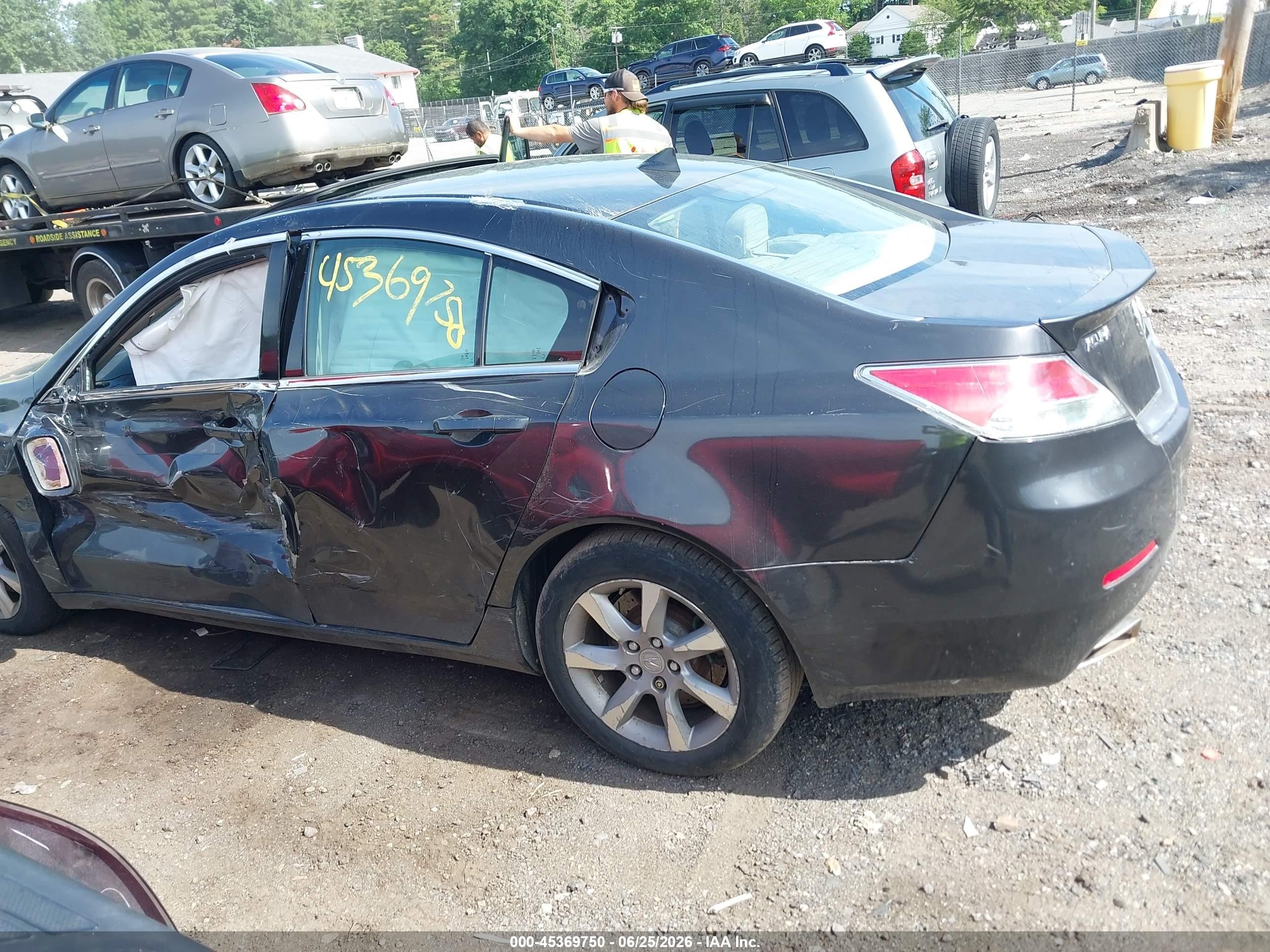 2012 Acura Tl 3.5 Gray vin: 19UUA8F55CA007834