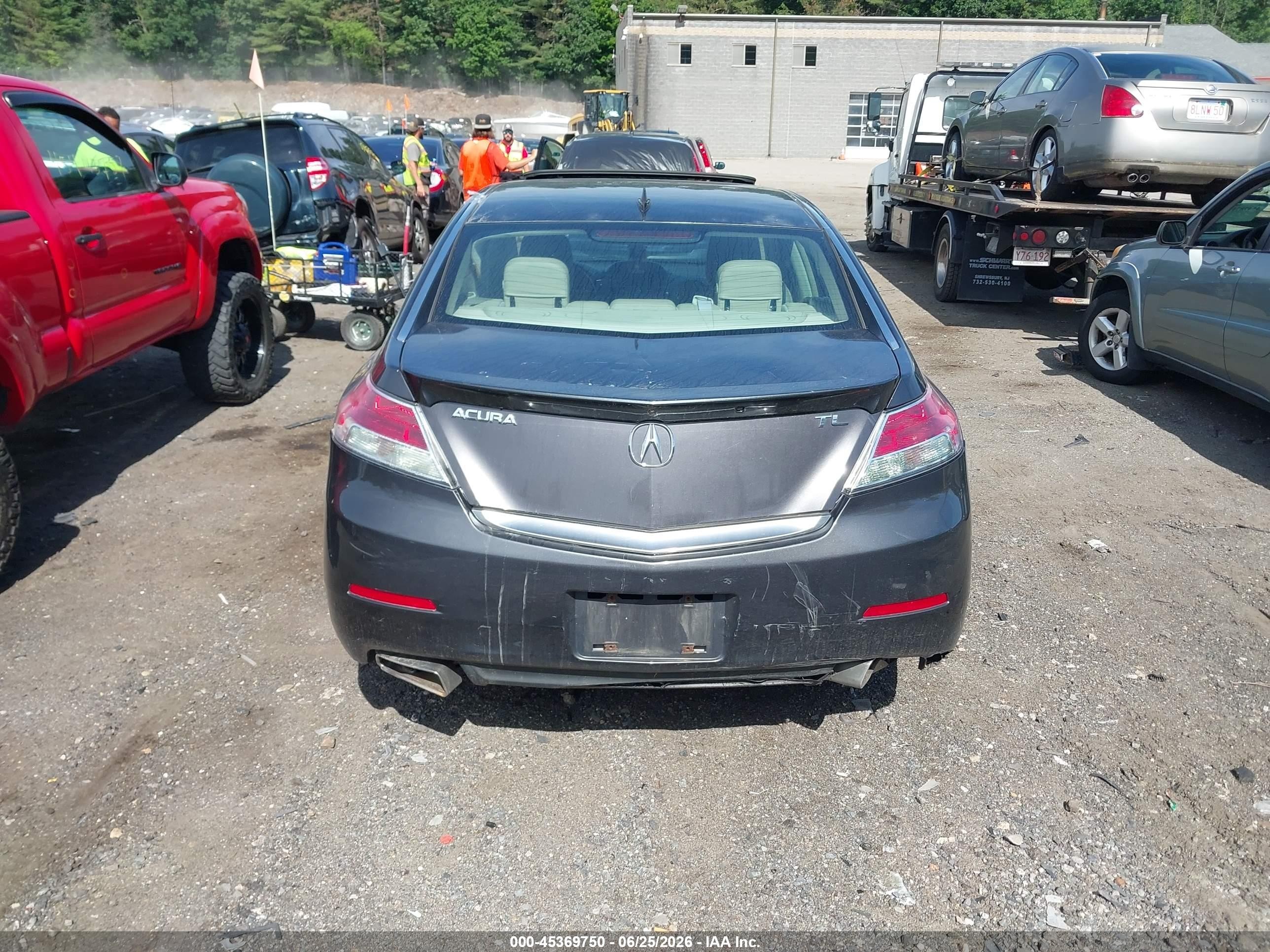 2012 Acura Tl 3.5 Gray vin: 19UUA8F55CA007834