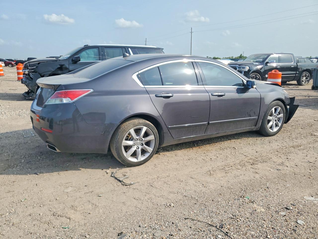 2012 Acura Tl Charcoal vin: 19UUA8F55CA008840