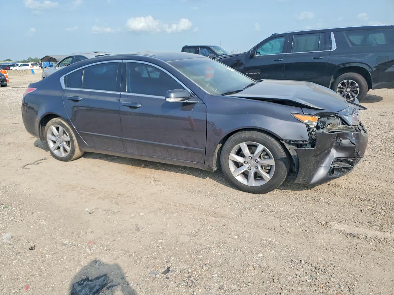 2012 Acura Tl Charcoal vin: 19UUA8F55CA008840