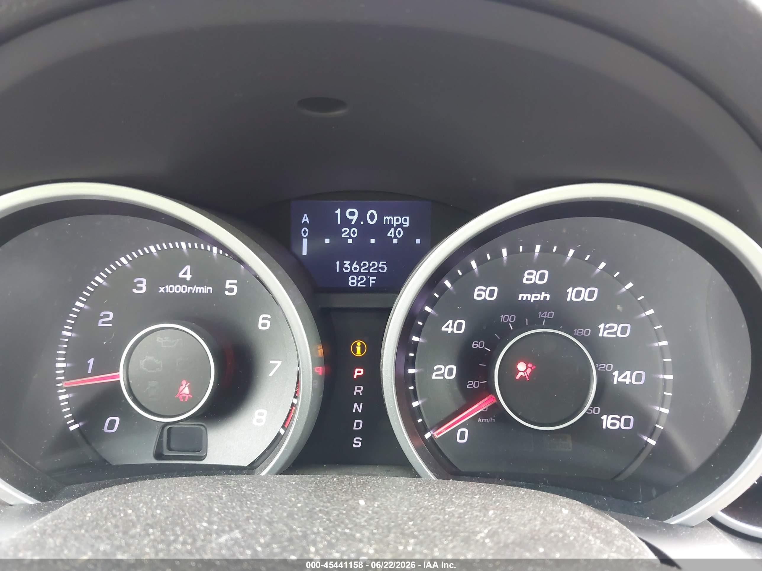 2012 Acura Tl 3.5 Черный vin: 19UUA8F55CA023046