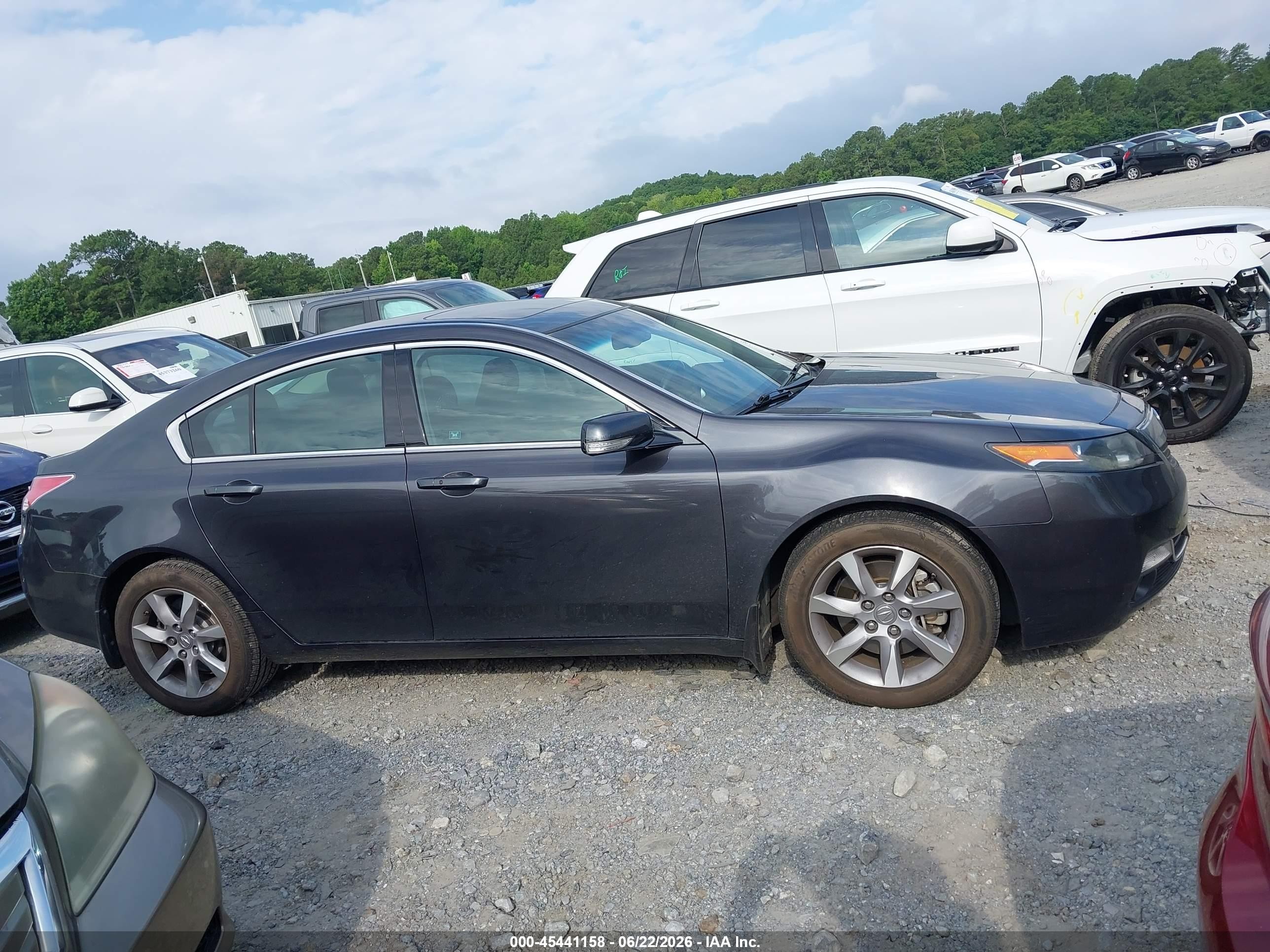 2012 Acura Tl 3.5 Черный vin: 19UUA8F55CA023046