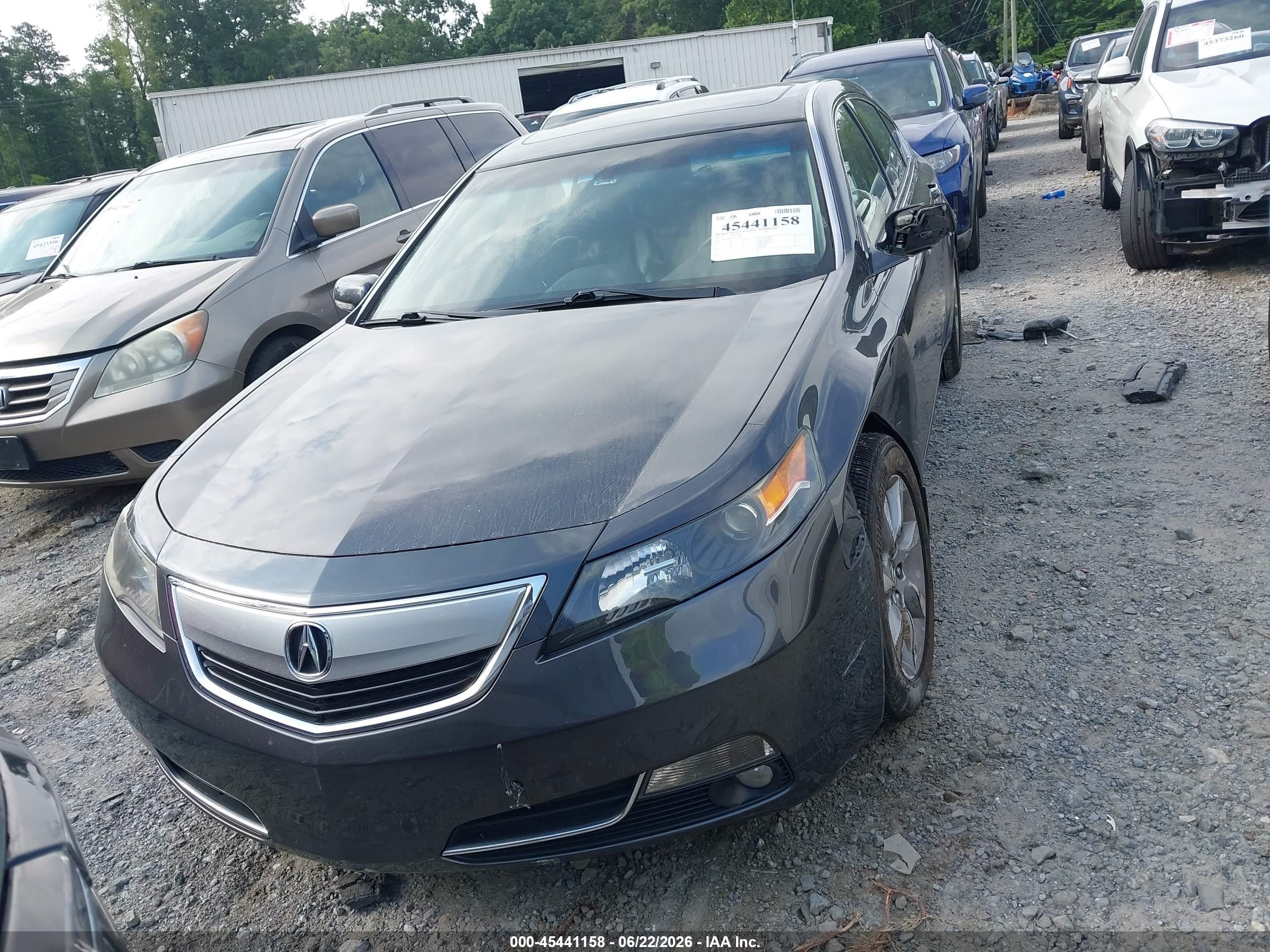 2012 Acura Tl 3.5 Черный vin: 19UUA8F55CA023046