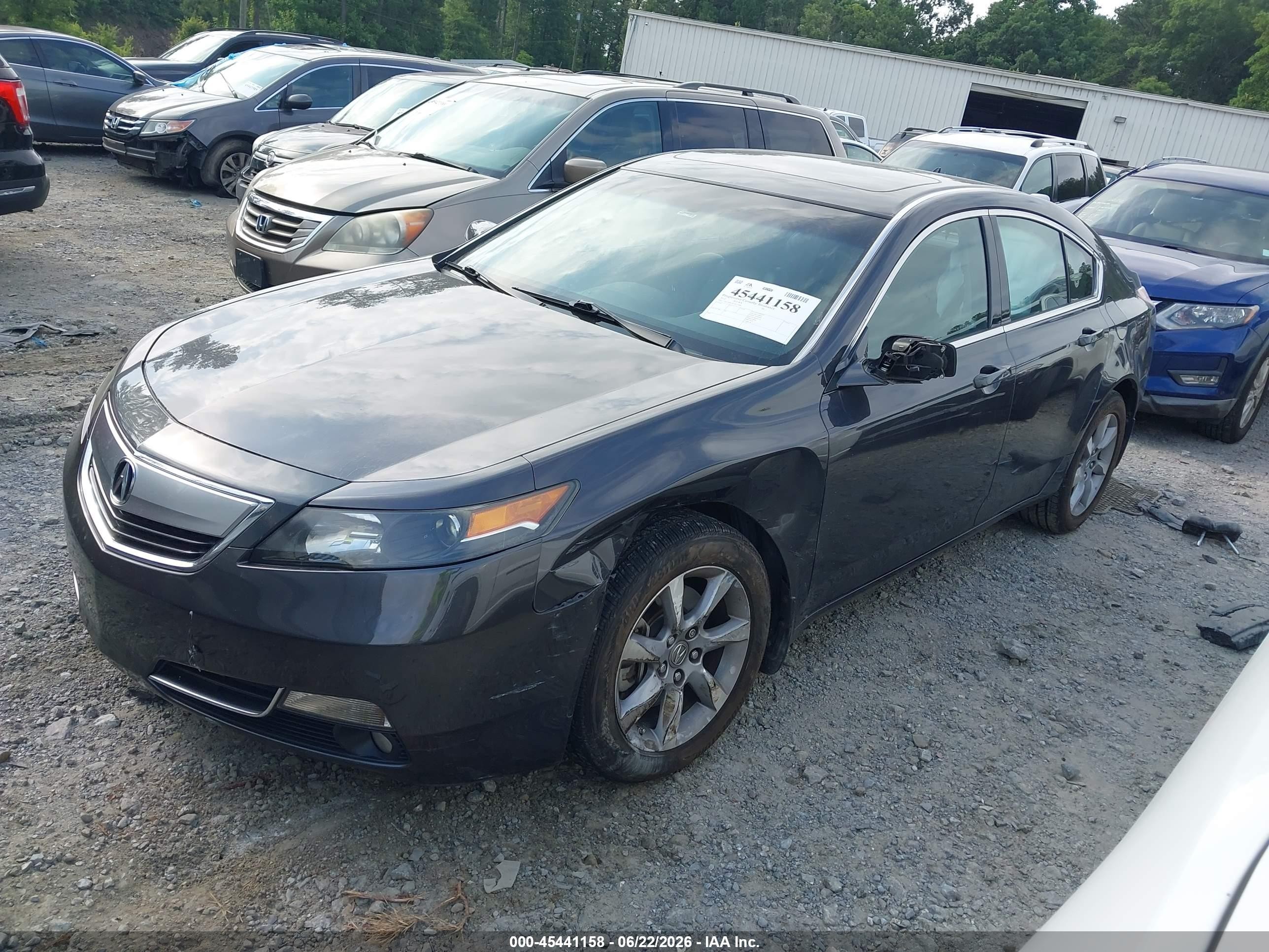 2012 Acura Tl 3.5 Черный vin: 19UUA8F55CA023046