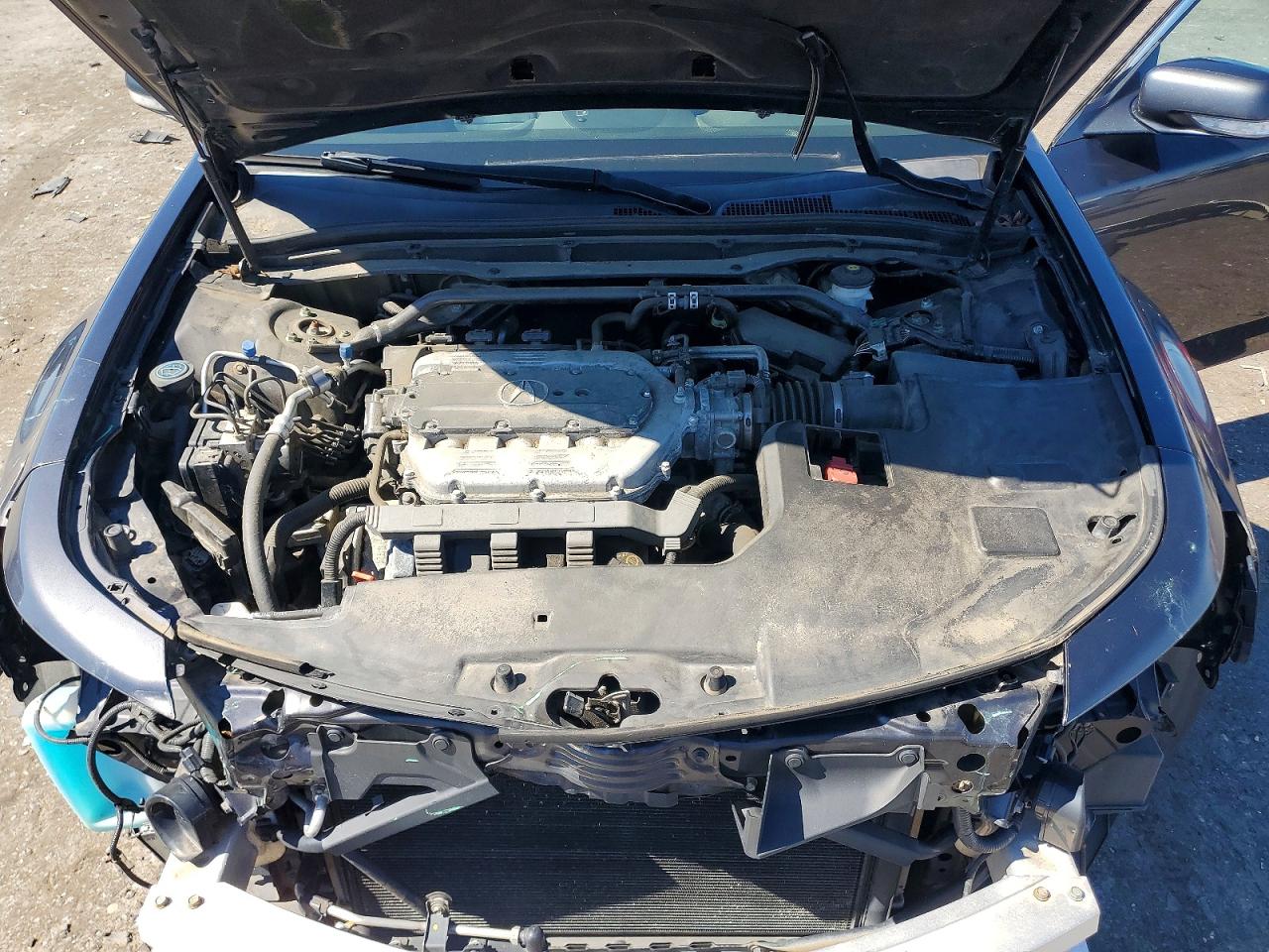 2012 Acura Tl Gray vin: 19UUA8F55CA036489
