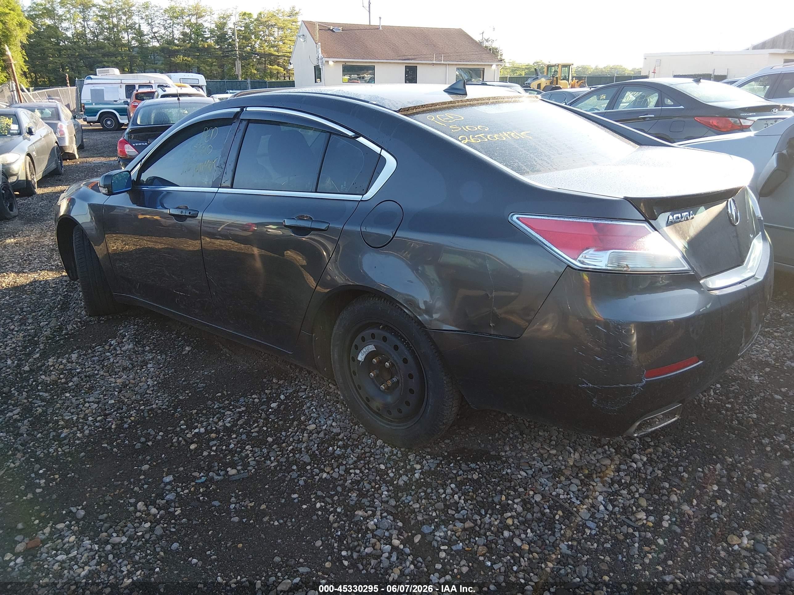 2012 Acura Tl 3.5 Черный vin: 19UUA8F55CA037013