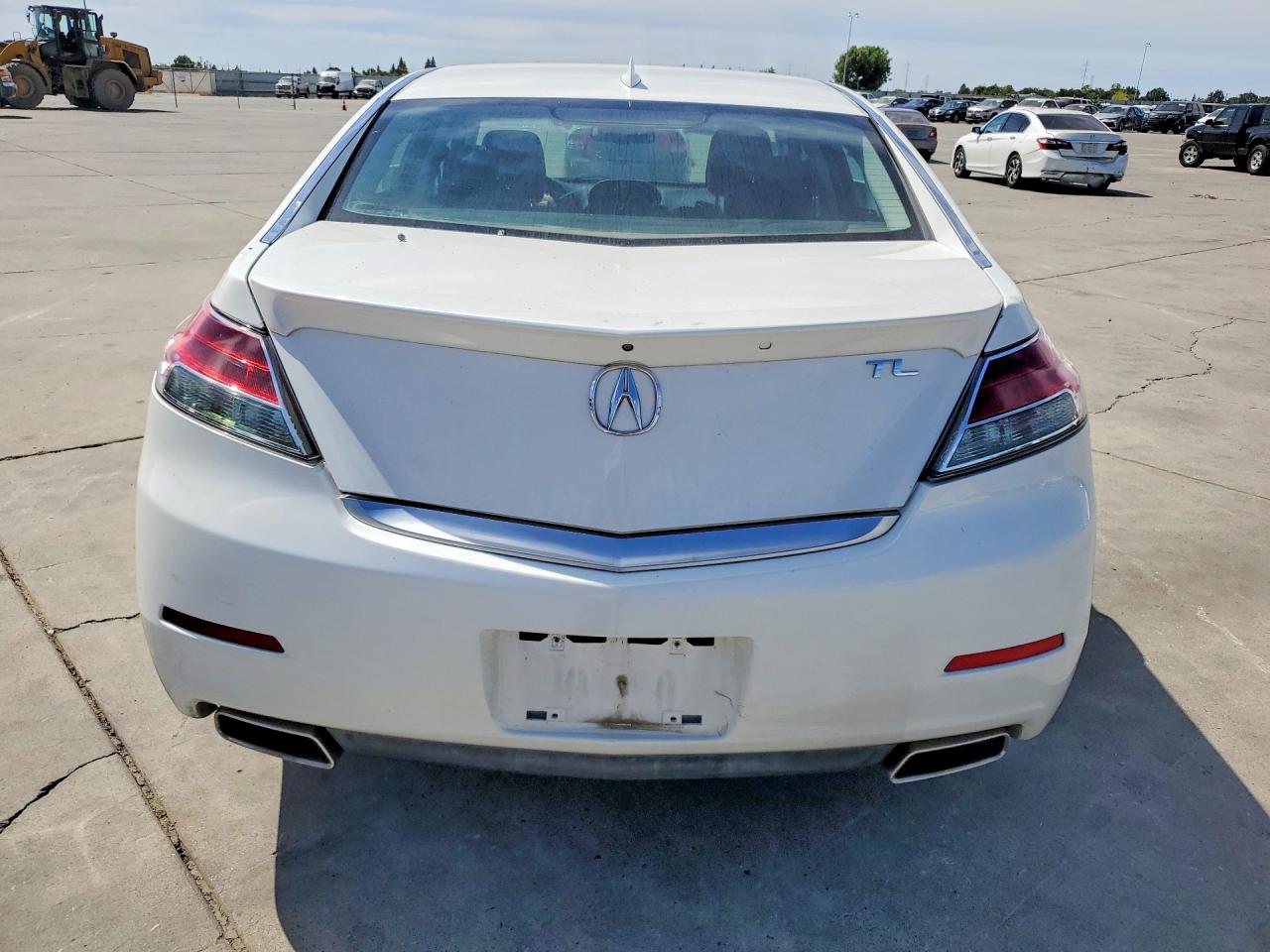 2013 Acura Tl Tech White vin: 19UUA8F55DA000058