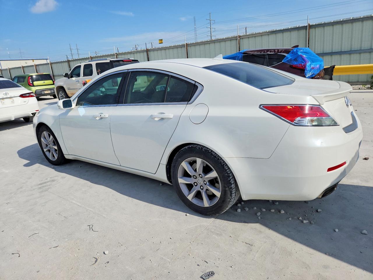 2013 Acura Tl Tech White vin: 19UUA8F55DA006684