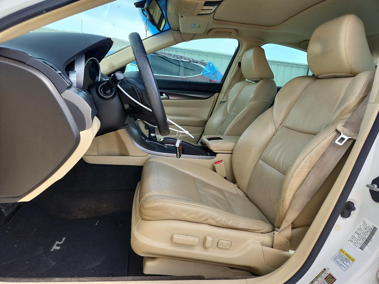 2013 Acura Tl Tech White vin: 19UUA8F55DA006684