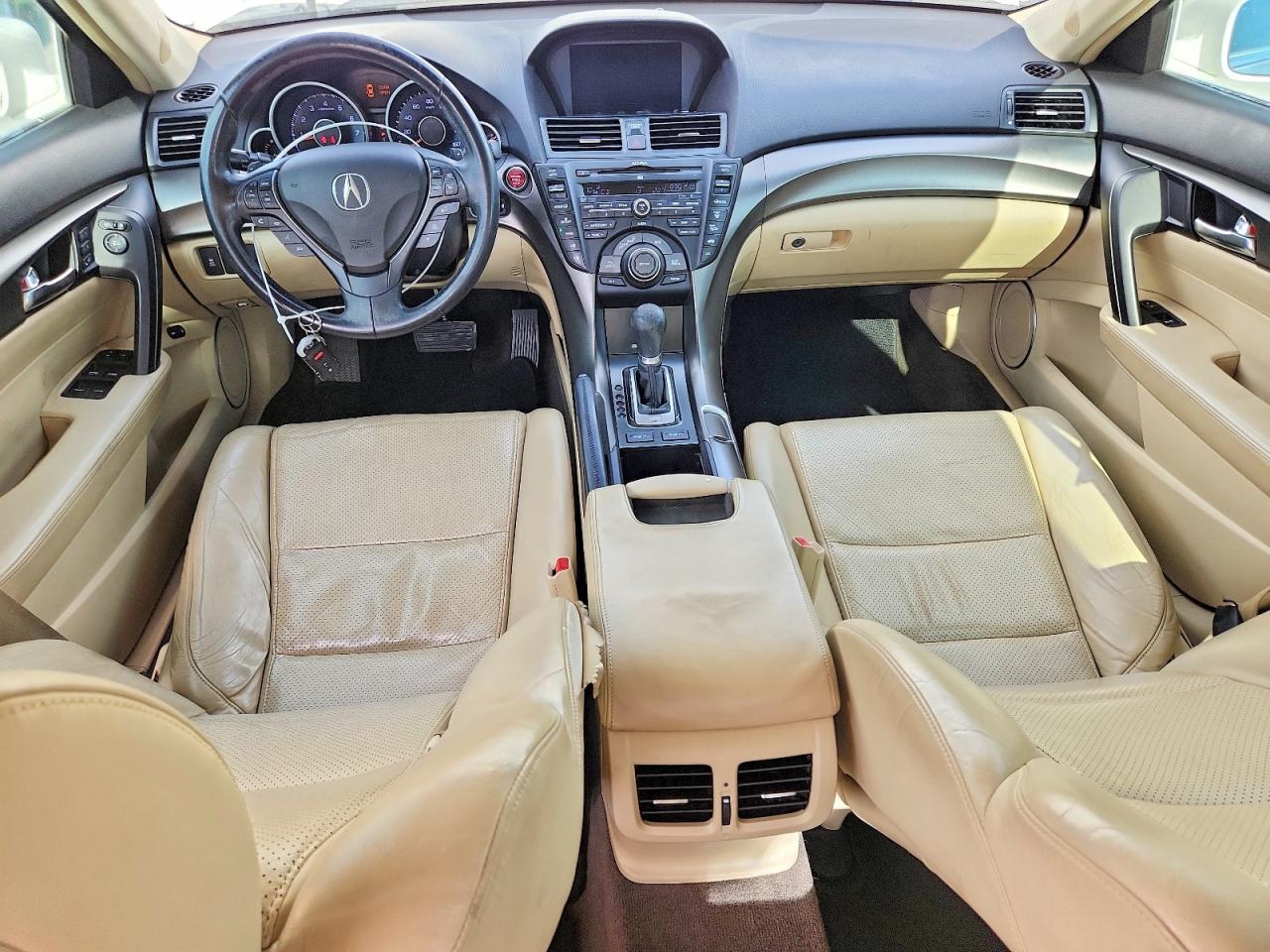 2013 Acura Tl Tech White vin: 19UUA8F55DA006684