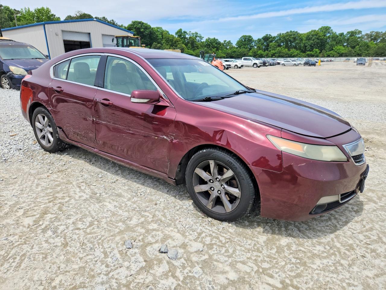 2013 Acura Tl Tech Burgundy vin: 19UUA8F55DA007124